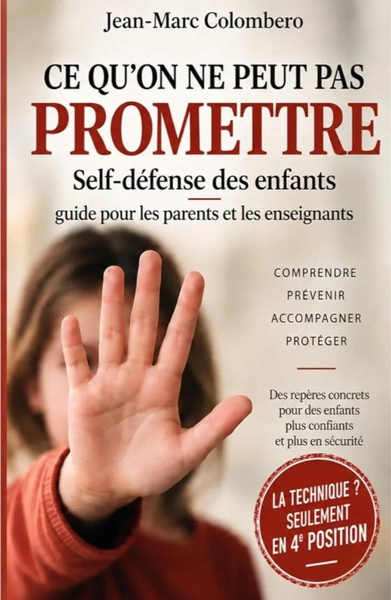 Couverture du livre « Ce qu'on ne peut pas promettre — Self-défense des enfants »